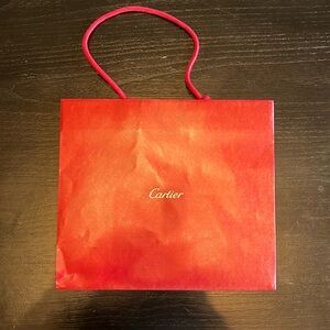 Cartier shopping bag